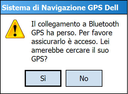 Errore GPS